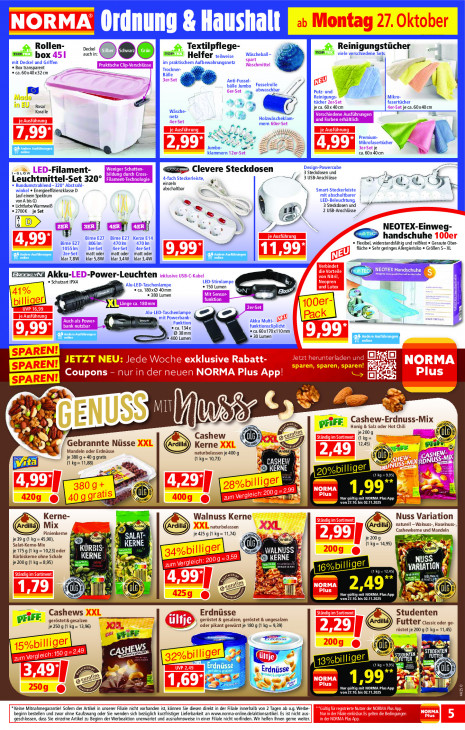 Norma Angebote ab 27.10.25 bis 01.11.25
