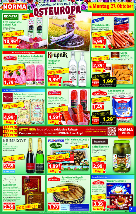 Norma Angebote ab 27.10.25 bis 01.11.25
