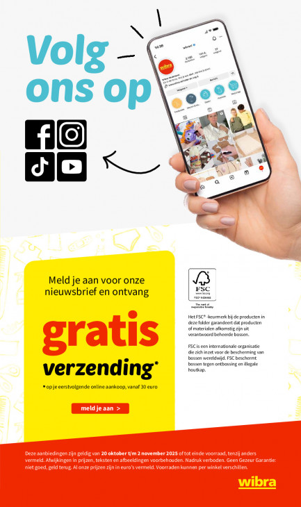 Wibra Folder 20.10.2025