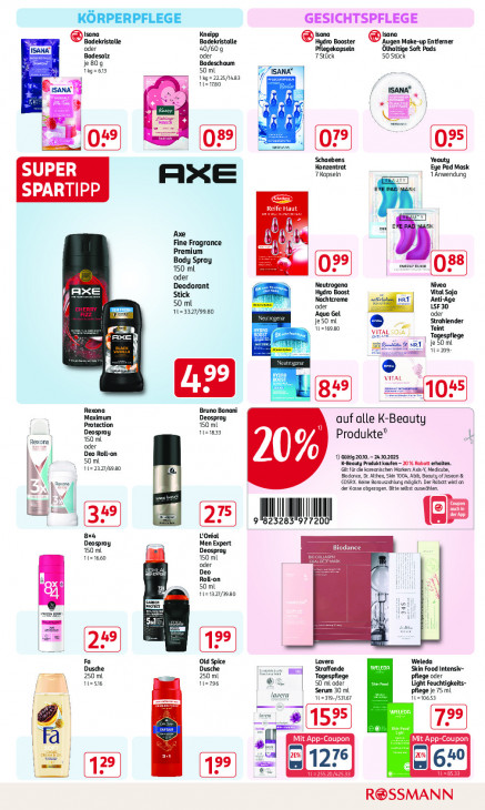 Rossmann Angebote ab 20.10.25 bis 24.10.25