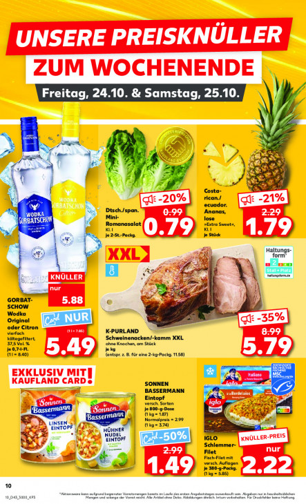 Kaufland Angebote ab 23.10.25 bis 29.10.25