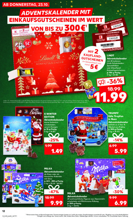 Kaufland Angebote ab 23.10.25 bis 29.10.25