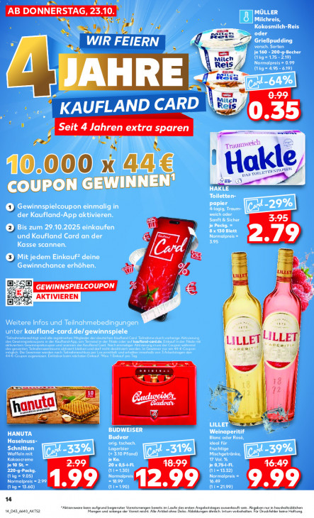 Kaufland Angebote ab 23.10.25 bis 29.10.25