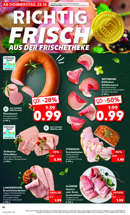 Kaufland Angebote ab 23.10.25 bis 29.10.25