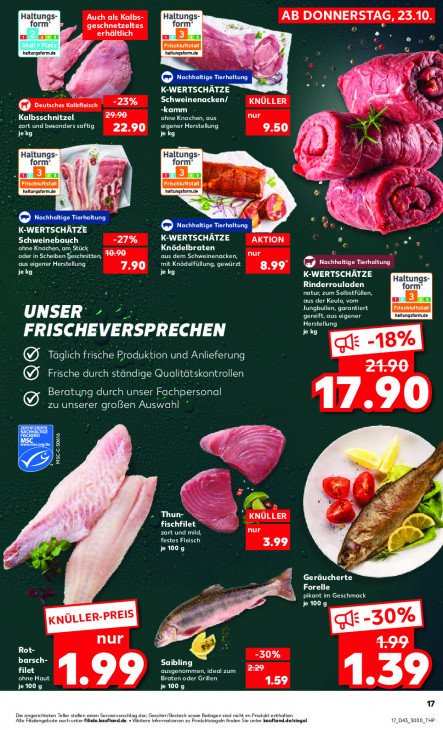 Kaufland Angebote ab 23.10.25 bis 29.10.25