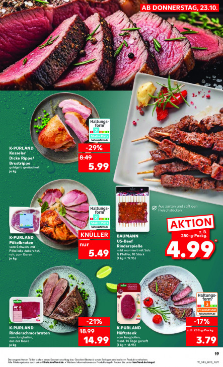 Kaufland Angebote ab 23.10.25 bis 29.10.25