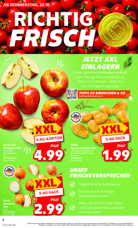 Kaufland Angebote ab 23.10.25 bis 29.10.25
