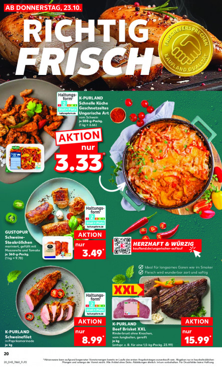 Kaufland Angebote ab 23.10.25 bis 29.10.25