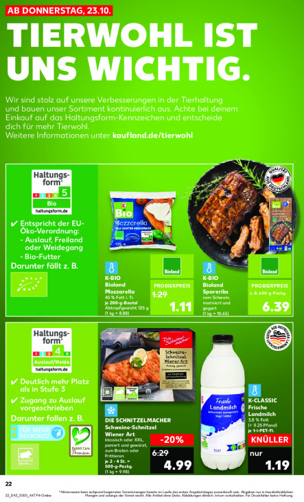 Kaufland Angebote ab 23.10.25 bis 29.10.25