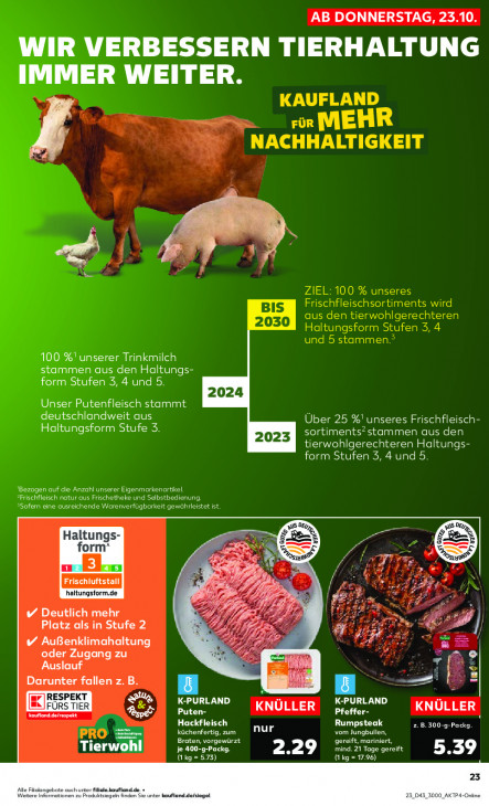 Kaufland Angebote ab 23.10.25 bis 29.10.25