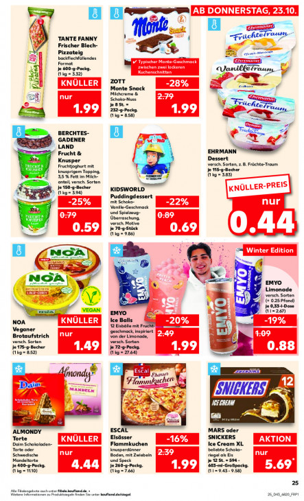 Kaufland Angebote ab 23.10.25 bis 29.10.25