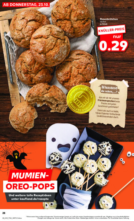 Kaufland Angebote ab 23.10.25 bis 29.10.25