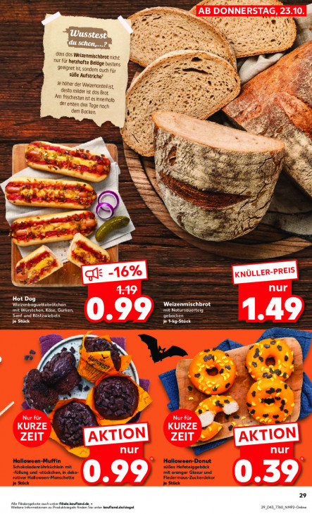 Kaufland Angebote ab 23.10.25 bis 29.10.25