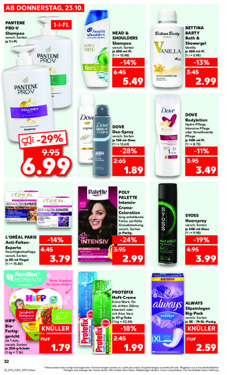 Kaufland Angebote ab 23.10.25 bis 29.10.25