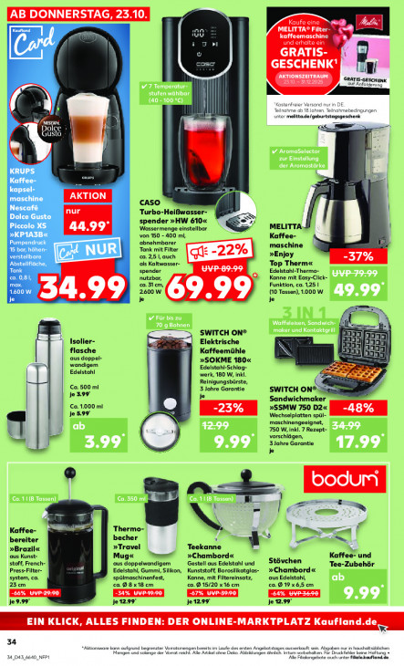 Kaufland Angebote ab 23.10.25 bis 29.10.25