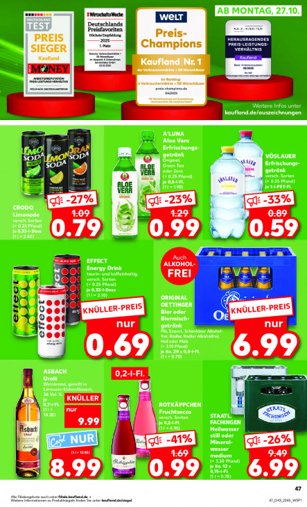 Kaufland Angebote ab 23.10.25 bis 29.10.25