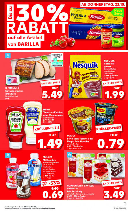 Kaufland Angebote ab 23.10.25 bis 29.10.25