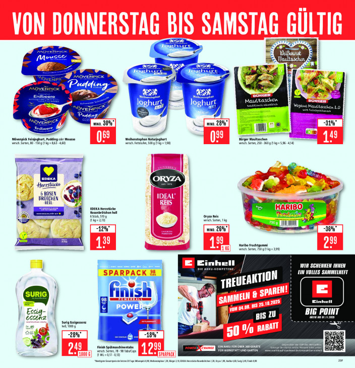Marktkauf Angebote ab 20.10.25 bis 25.10.25