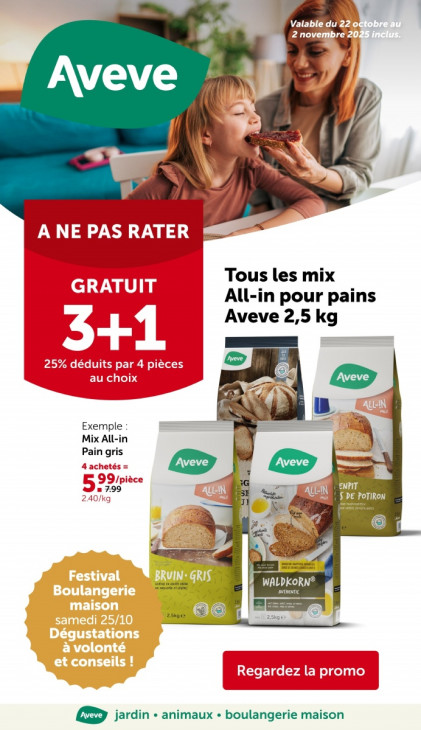 AVEVE Dépliant 22.10.2025