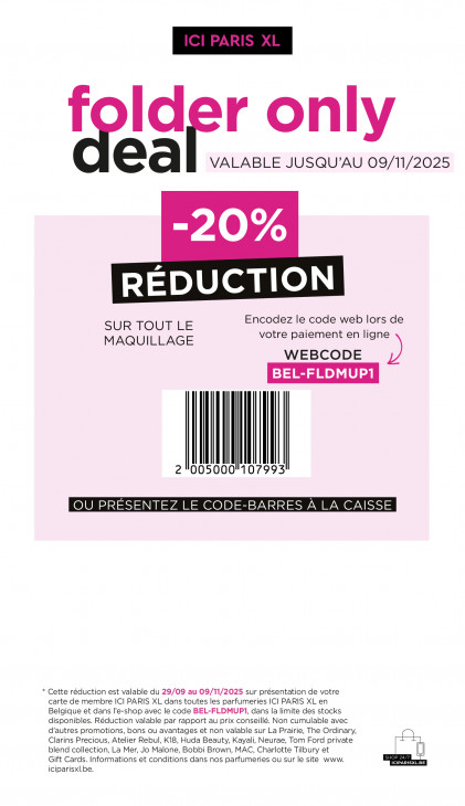 ICI Paris XL Dépliant 20.10.2025