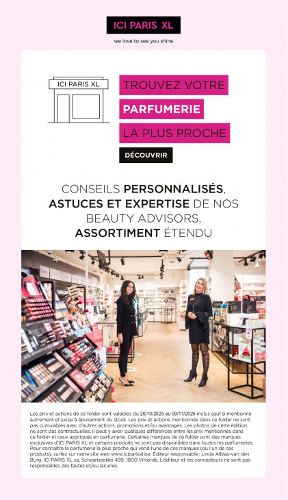 ICI Paris XL Dépliant 20.10.2025