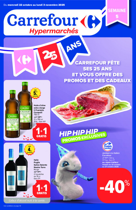 Carrefour Dépliant 22.10.2025