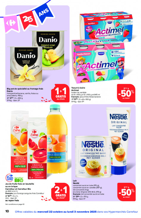 Carrefour Dépliant 22.10.2025