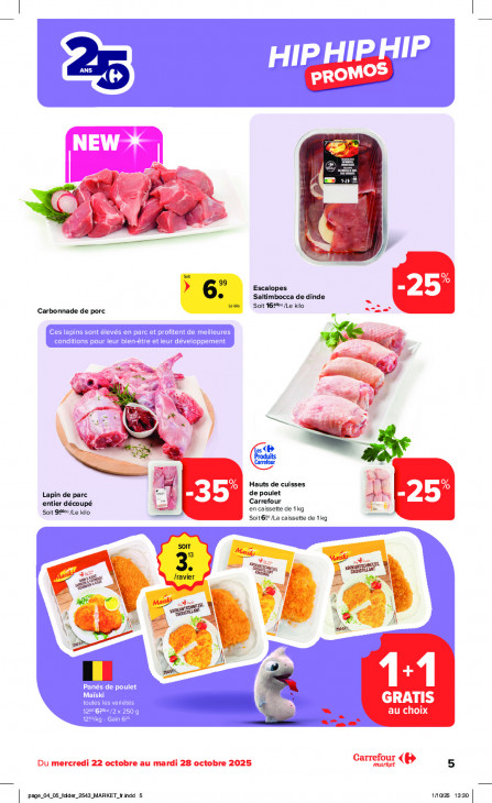 Carrefour Dépliant 22.10.2025