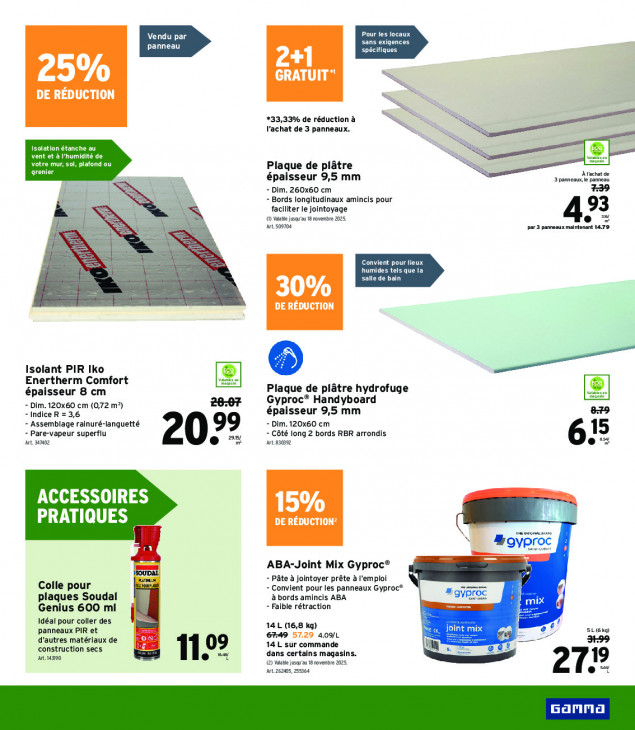 Gamma Dépliant 22.10.2025