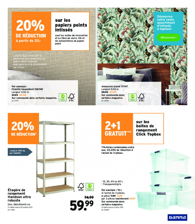 Gamma Dépliant 22.10.2025