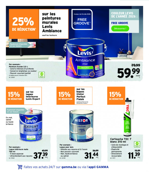 Gamma Dépliant 22.10.2025