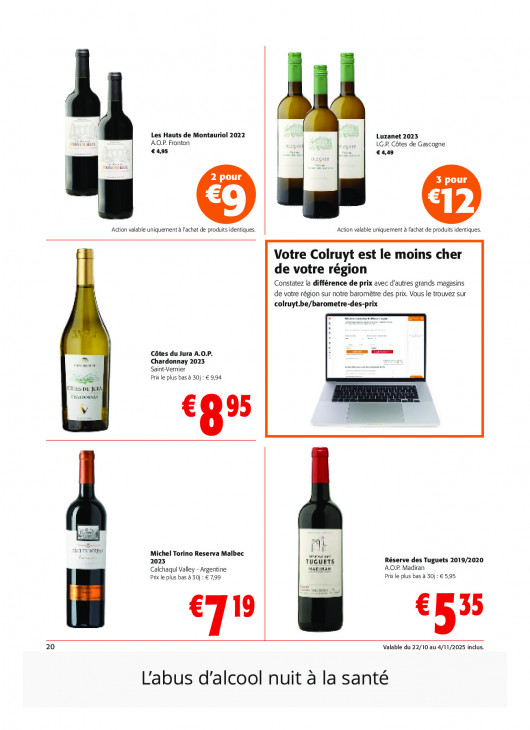 Colruyt Dépliant 22.10.2025