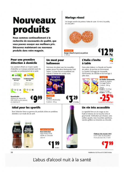 Colruyt Dépliant 22.10.2025