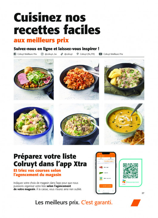 Colruyt Dépliant 22.10.2025