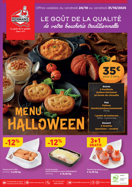 Renmans Dépliant 24.10.2025