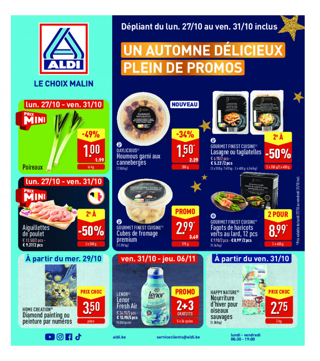 Aldi Dépliant 27.10.2025