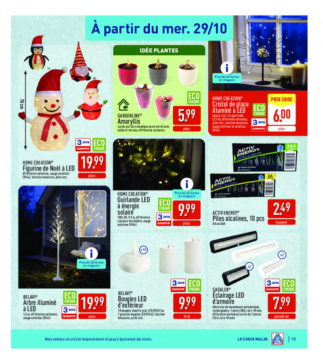 Aldi Dépliant 27.10.2025