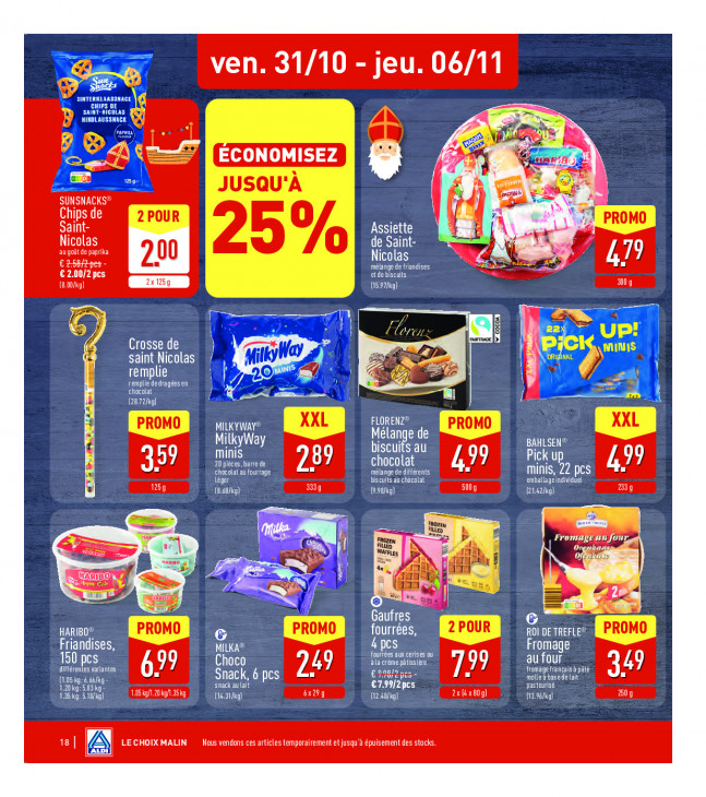 Aldi Dépliant 27.10.2025