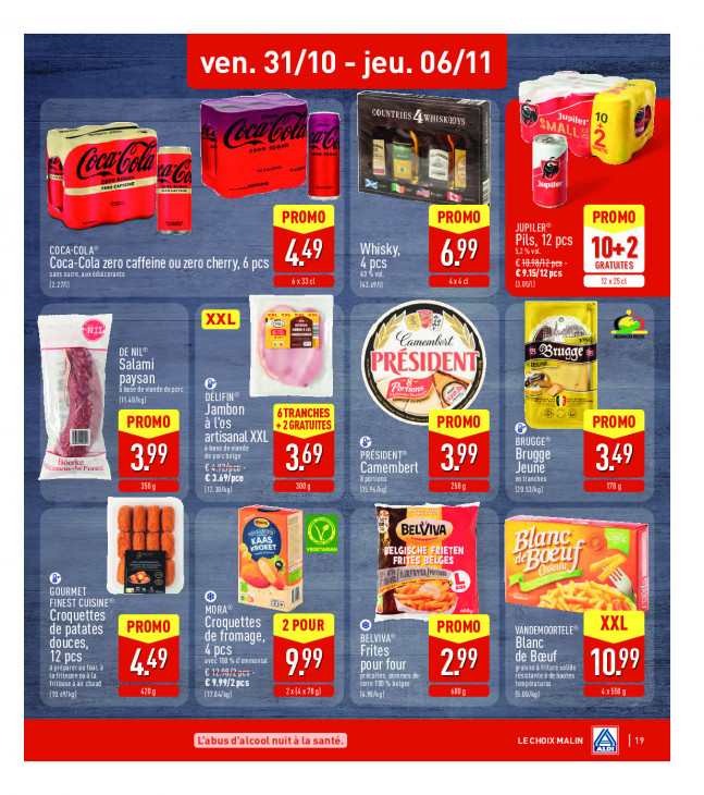 Aldi Dépliant 27.10.2025