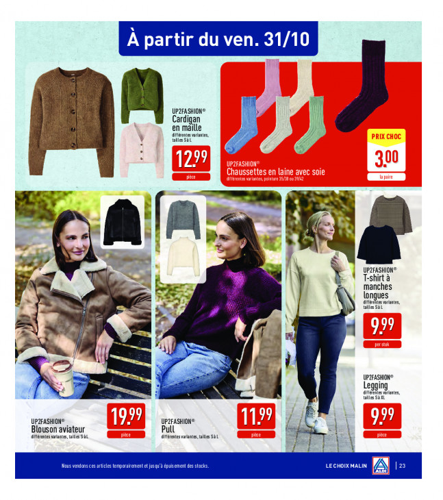 Aldi Dépliant 27.10.2025