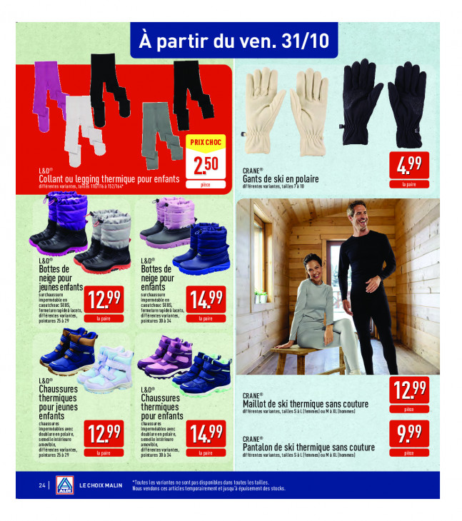 Aldi Dépliant 27.10.2025
