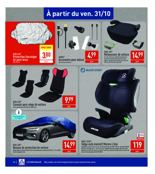 Aldi Dépliant 27.10.2025