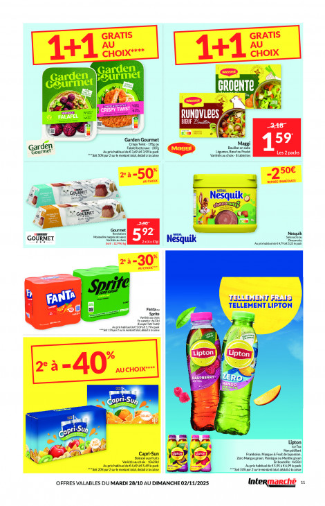 Intermarché Dépliant 28.10.2025