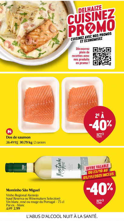 Delhaize Dépliant 23.10.2025