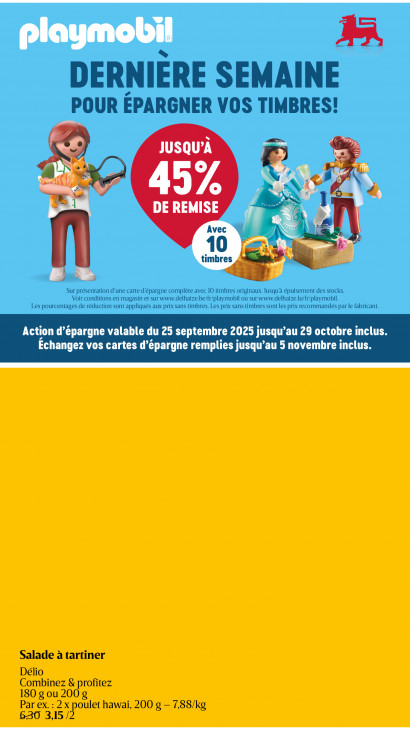 Delhaize Dépliant 23.10.2025