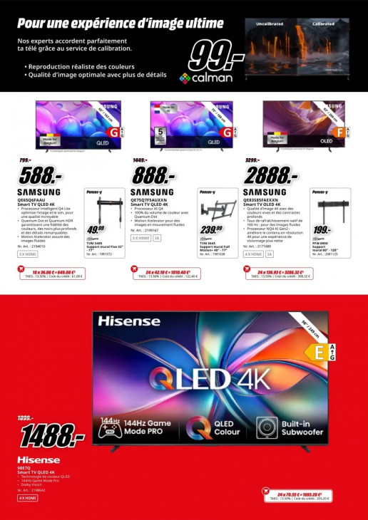 MediaMarkt Dépliant 23.10.2025