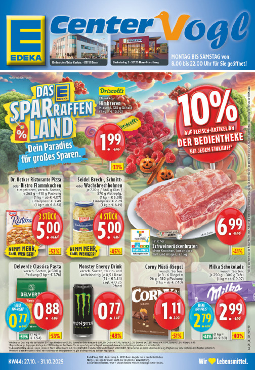 Edeka Angebote ab 27.10.25 - bis 31.10.25