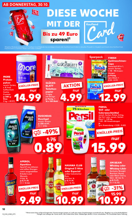 Kaufland Angebote ab 30.10.25 bis 05.11.25