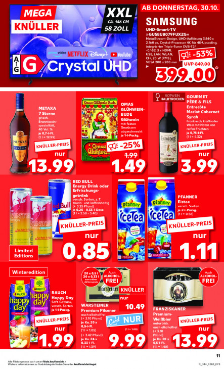 Kaufland Angebote ab 30.10.25 bis 05.11.25
