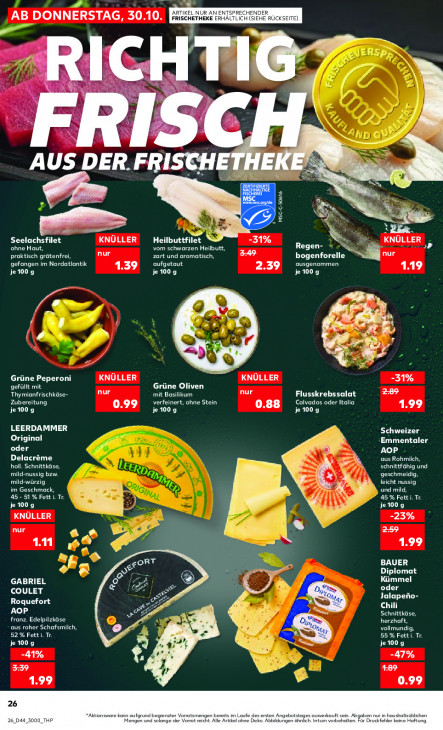 Kaufland Angebote ab 30.10.25 bis 05.11.25